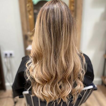 Balayage blond angers